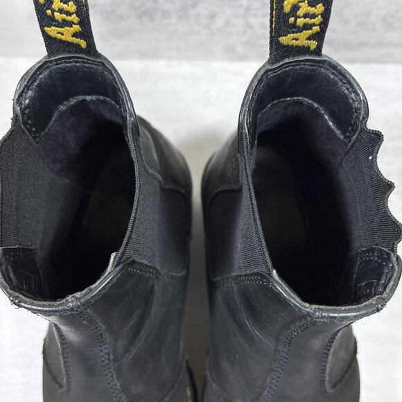 Dr Martens Rometty Leather Platform Chelsea Boots - Women's Size 8 - Black - Picture 8 of 10